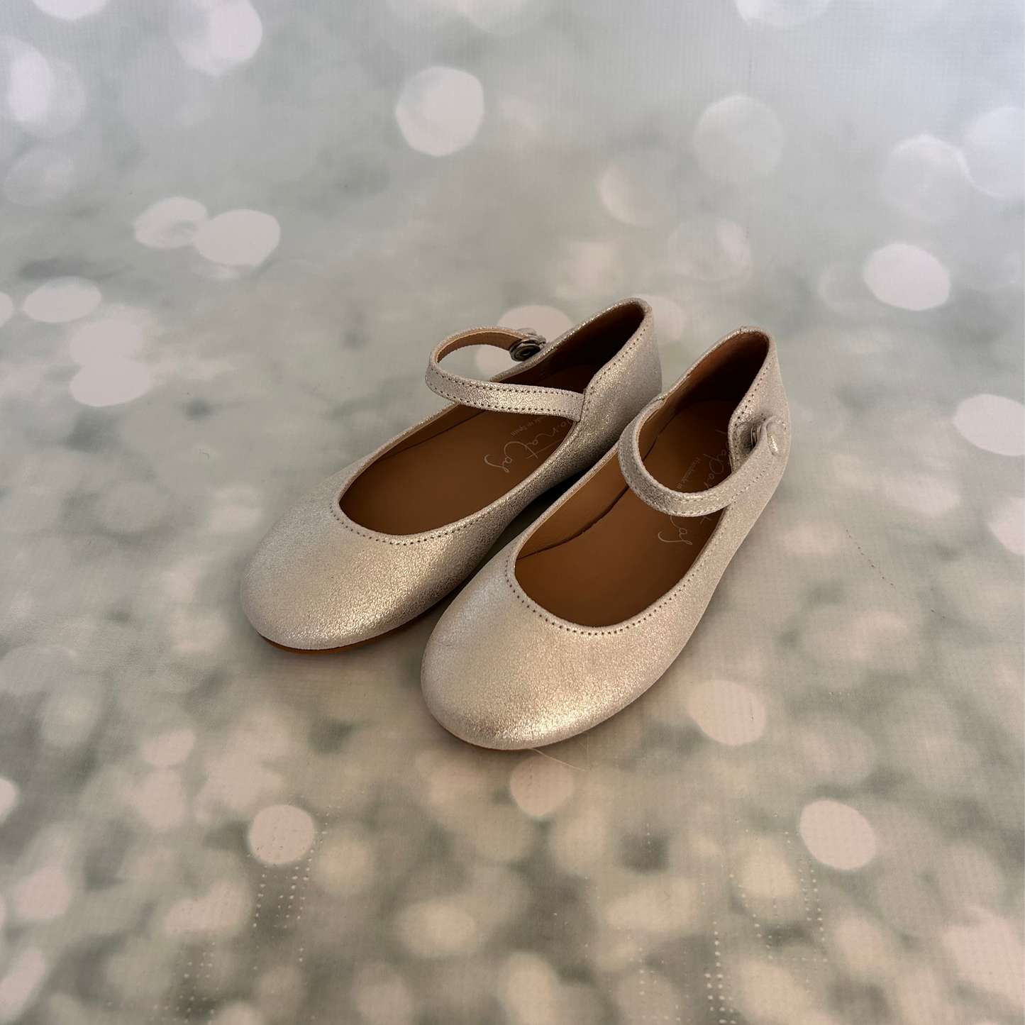 Brume – Silver Mary Janes